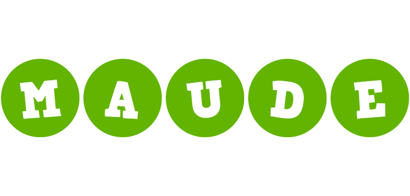 Maude games logo