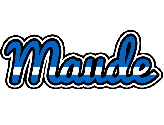 Maude greece logo
