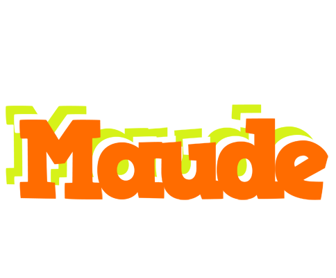 Maude healthy logo
