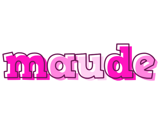 Maude hello logo