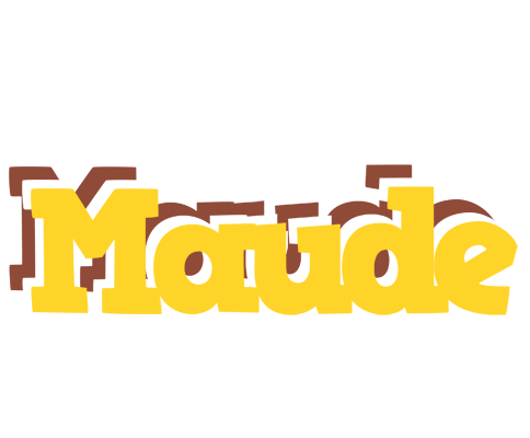 Maude hotcup logo