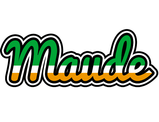 Maude ireland logo