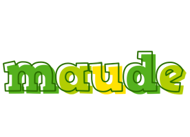 Maude juice logo