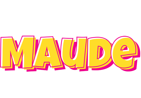 Maude kaboom logo