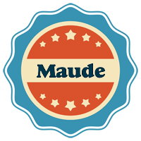 Maude labels logo