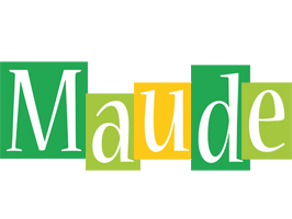 Maude lemonade logo