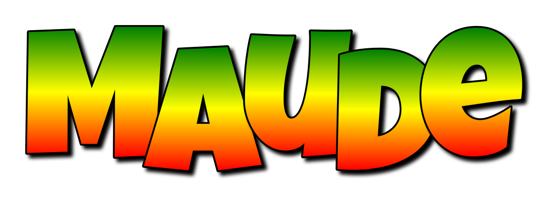 Maude mango logo
