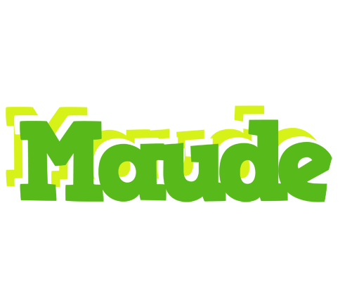 Maude picnic logo