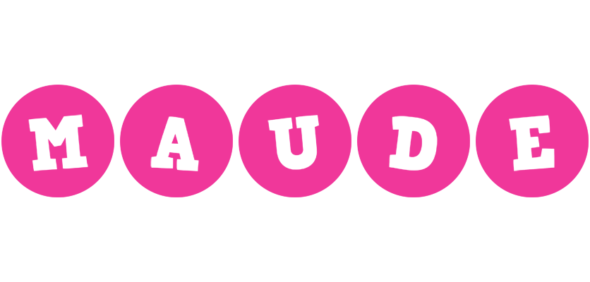 Maude poker logo