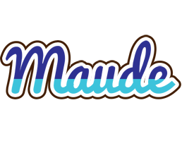 Maude raining logo