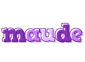 Maude sensual logo