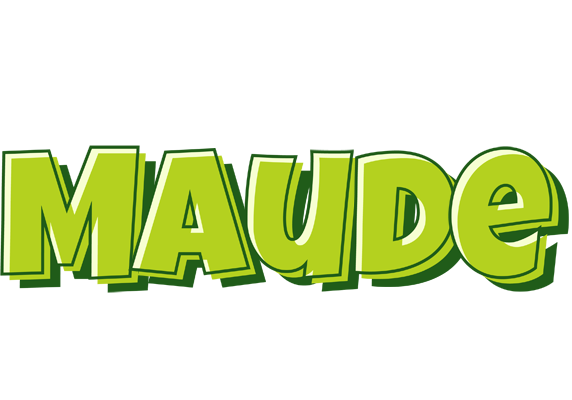 Maude summer logo