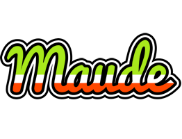 Maude superfun logo