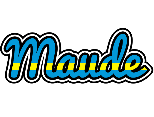 Maude sweden logo
