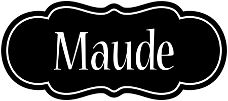 Maude welcome logo