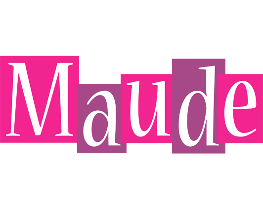 Maude whine logo