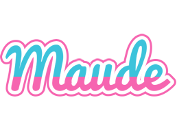 Maude woman logo