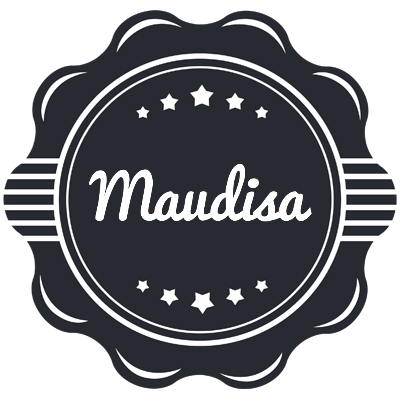 Maudisa badge logo
