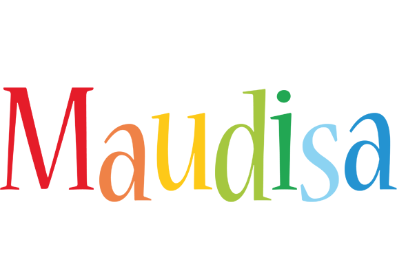 Maudisa birthday logo