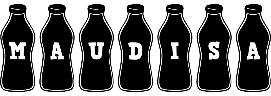Maudisa bottle logo