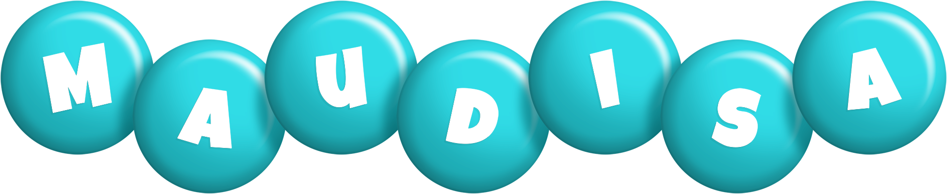 Maudisa candy-azur logo