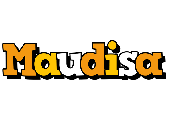 Maudisa cartoon logo