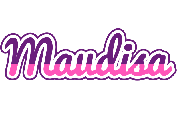 Maudisa cheerful logo