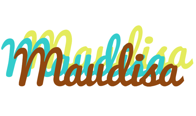 Maudisa cupcake logo