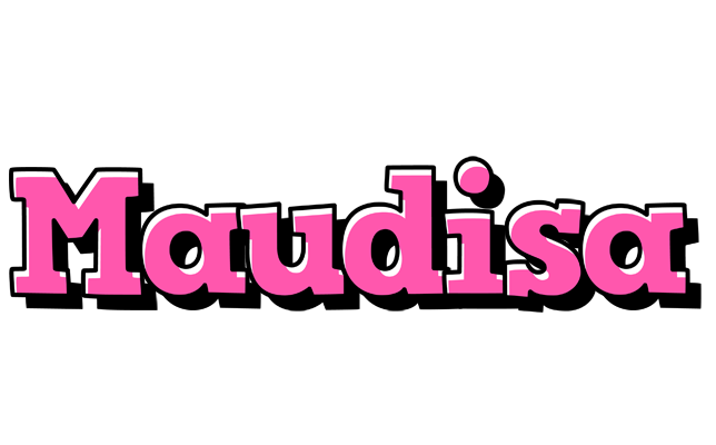 Maudisa girlish logo