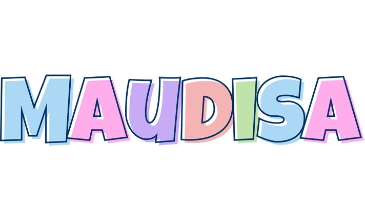 Maudisa pastel logo