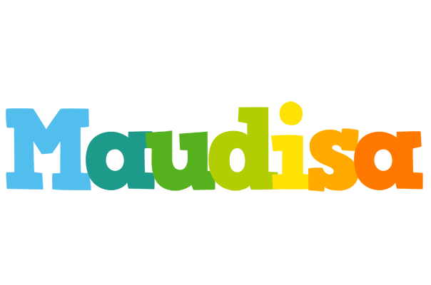 Maudisa rainbows logo
