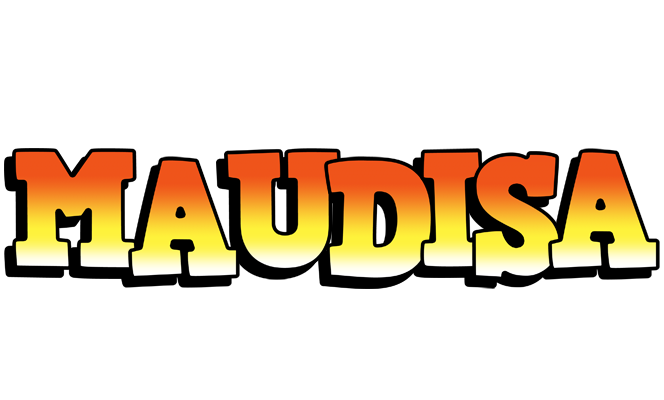 Maudisa sunset logo