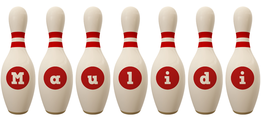 Maulidi bowling-pin logo