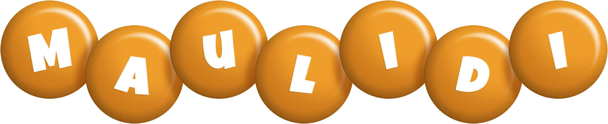 Maulidi candy-orange logo