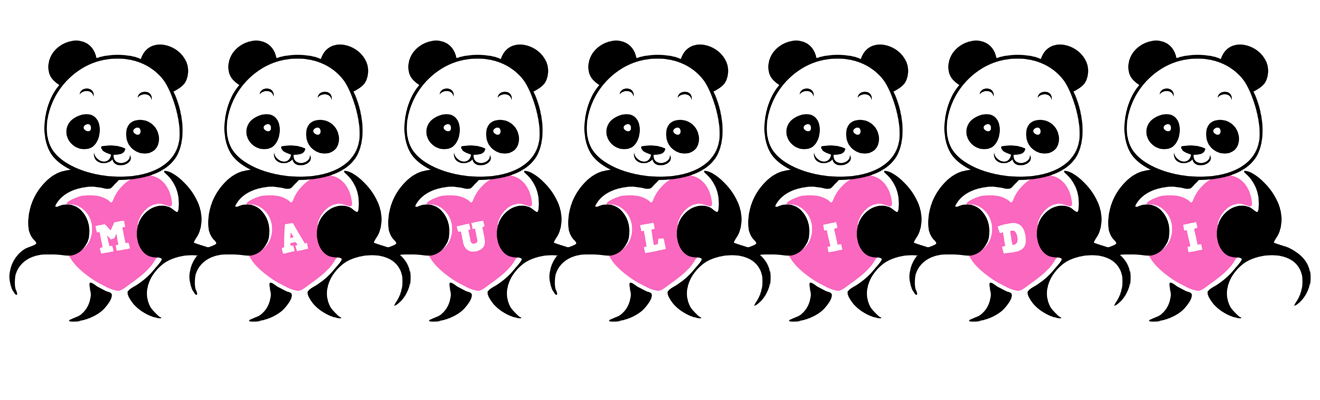 Maulidi love-panda logo