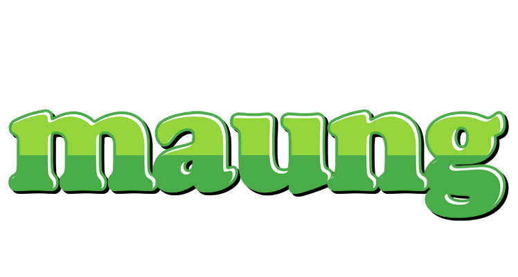 Maung apple logo