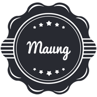 Maung badge logo