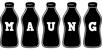 Maung bottle logo