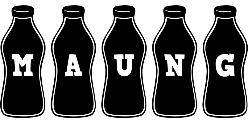 Maung bottle logo