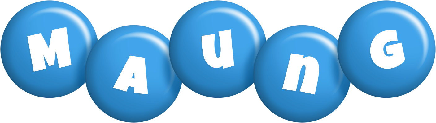 Maung candy-blue logo