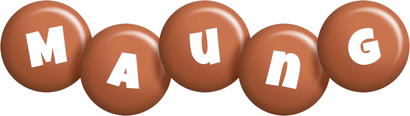 Maung candy-brown logo