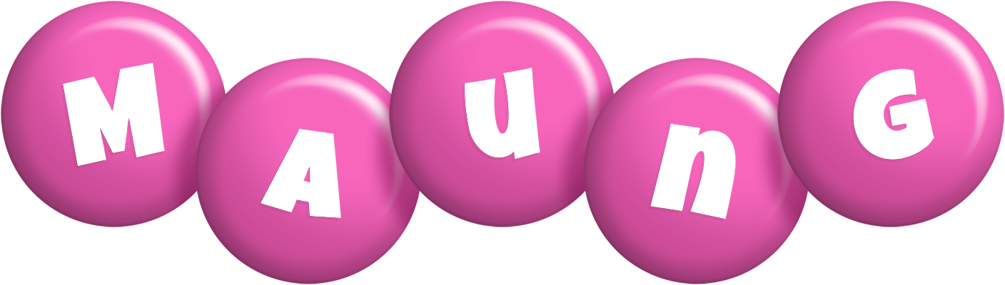 Maung candy-pink logo