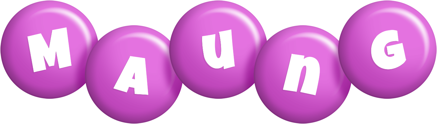 Maung candy-purple logo