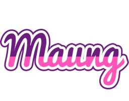 Maung cheerful logo