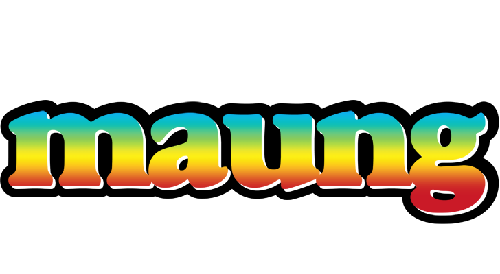 Maung color logo