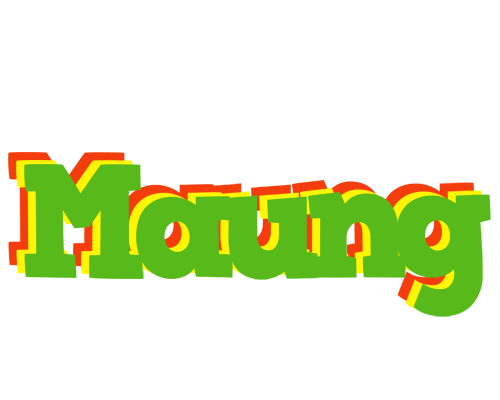 Maung crocodile logo