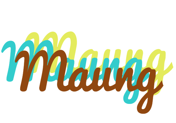 Maung cupcake logo