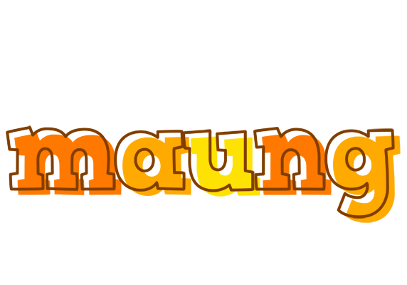 Maung desert logo