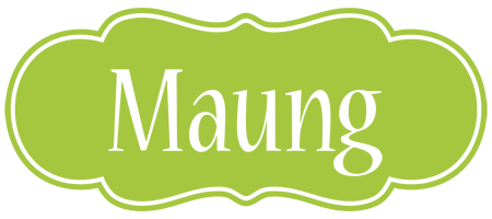 Maung family logo