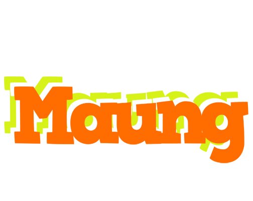Maung healthy logo